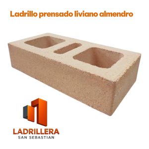 LADRILLO PRENSADO LIVIANO ALMENDRO