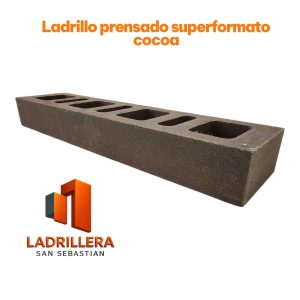 LADRILLO PRENSADO SUPERFORMATO COCOA 6 CM